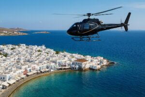 Mykonos helicopters